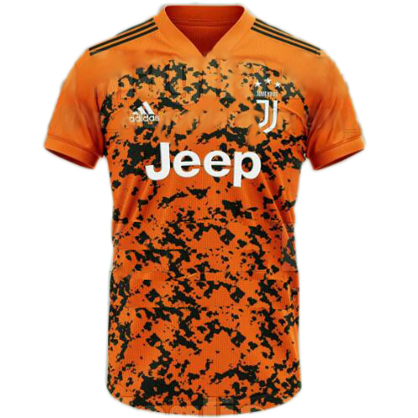 Juventus Third Maillot Match Hommes 2021 Orange